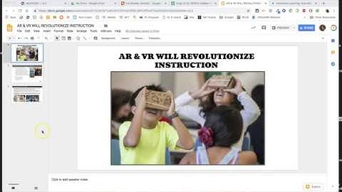 Explore Tool in Google Slides