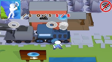 🛤 RAILROAD IDLE ARCADE 🚆 [BUILD RAILROAD GAMES ANDROID] GAMEPLAY WALKTROUGH #1