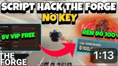The Forge Script | Haze Hub Script Showcase (Auto Mine + Instant Forge) | Keyless – Roblox