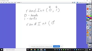 Ch 7 Day 1, How to use a random number generator in calculator (Video #3) AP STATISTICS