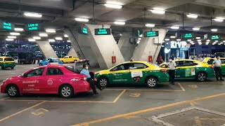 How to get an Airport Taxi at Suvarnabhumi Airport in Bangkok, Thailand (2024) (4K) Complete guide screenshot 2