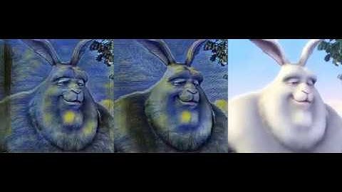 Video style transfer with and without temporal loss