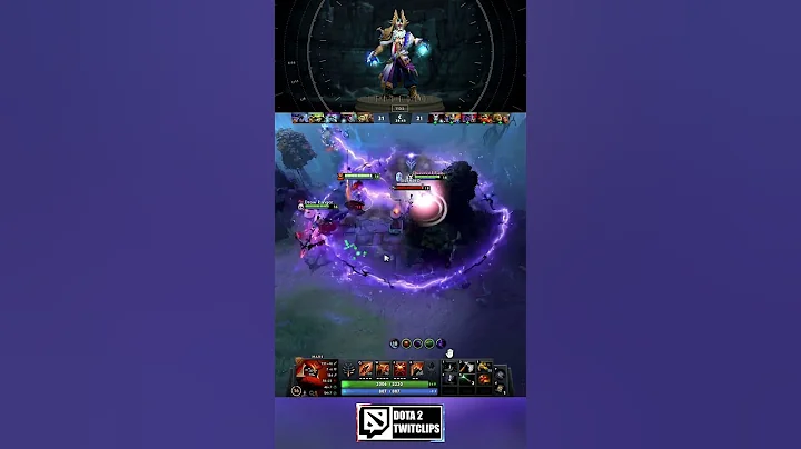 Smoke Gank leads to the RAMPAGE Incident 😂 - #dota2 #shorts #zeus #rampage