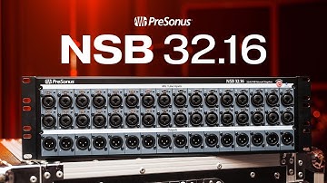 NSB 32.16: 32x16 AVB-networked stage box
