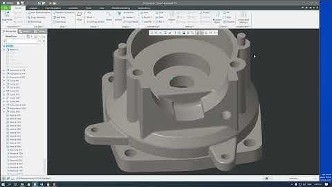Tu Hoc Creo Parametric 7.0 - Bài  055 : Lệnh draft nosplit