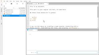 JupyterLab Text Editor - Sending Markdown Code Blocks to the Console