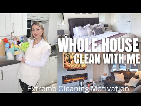 Whole House Clean | Clean With Me Uk | Cleaning Routine