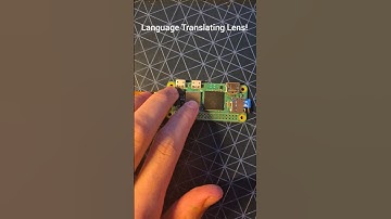 Language Translating Lens #engineering#robotics#coding#raspberrypi#arduino#science#diy#fun#computer