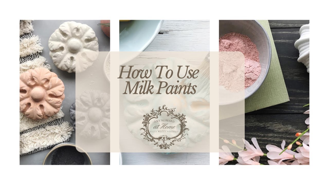 How To Use Milk Paints FinishFriday Amy Howard At Home YouTube