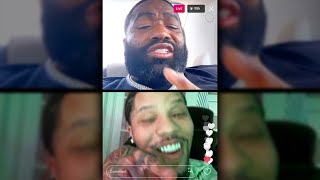 Adrien Broner Just WARNED Gervonta On LIVE For Disrespecting Floyd's Daughter