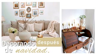 IDEAS para DECORAR después de NAVIDAD