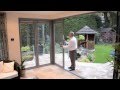 Origin Moving Corner Aluminium Bifold Door