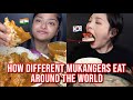 how different mukbangers eat around the WORLD