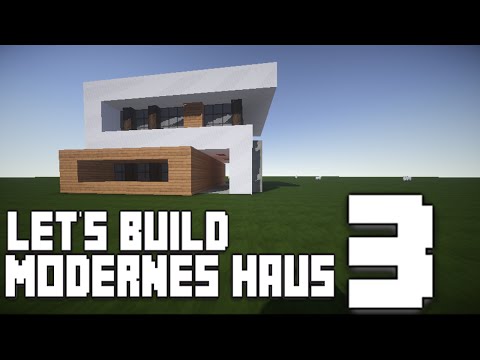 Minecraft :: modernes haus bauen:: #3 tutorial/anleitung [hd ...