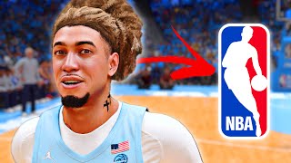 I ENTERED THE NBA DRAFT! | NBA 2K24 MyNBA Eras