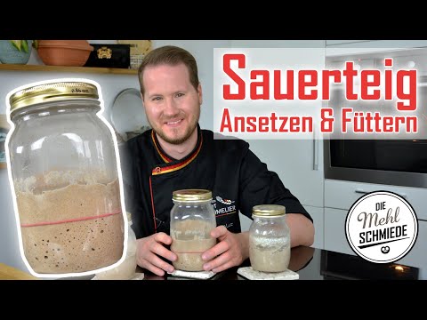 Video: Wie Man Sauerteig Macht