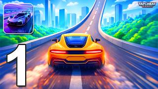 Racing Rush 3D: Car Game - Gameplay Walkthrough Part 1 - Level 1-9 Car Race 3D (Android, iOS) screenshot 2