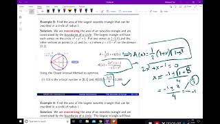 4 7  Applied Optimization, Part Seven, Distance of Two Objects Moving in Perpendicular Directions an