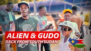 Alien  skin & Champ Gudo from Entebbe Arriving from South Sudan 🇸🇸