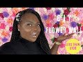 How To DIY Instagram Flower Wall || THEBEAUTYJENERAL
