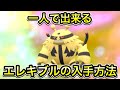 ポケモンSV エレブーからエレキブルへの進化方法 1人で出来ます ポケモンSV エレブーからエレキブルへの進化方法 1人で出来ます