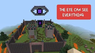 THE EYE CAN SEE EVERYTHING MINECRAFT - EYE OF SAURON