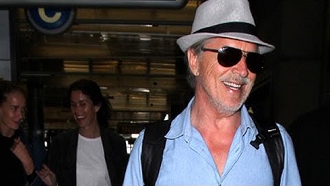Don Johnson Gets Surprised By Fans At LAX