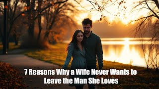 7 Reasons Why a Wife Never Wants to Leave the Man She Loves