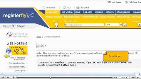 Transferring domain names away from registerfly.com by VodaHost web hosting