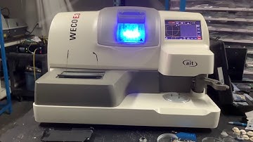 WECO E3 patternless lens edger used demo