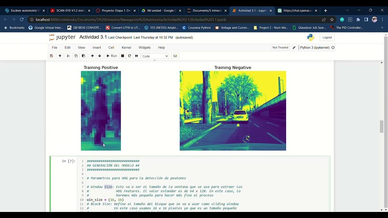 Python OpenCV - Detección de Peatones con HOG Descriptor y SVM - YouTube