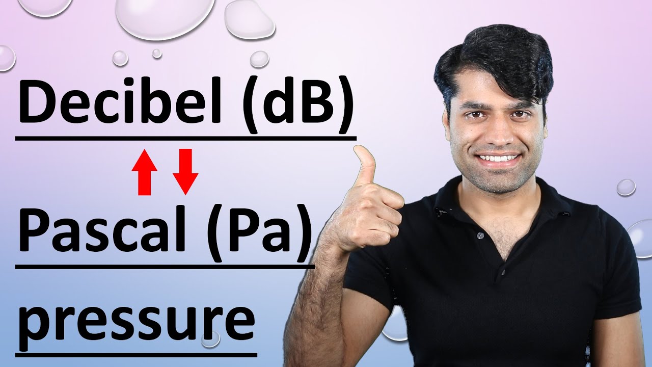 log10 เท่ากับ  New 2022  How to convert Pascal (Pa) to decibel (dB)