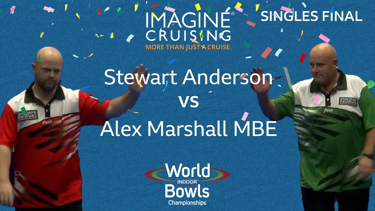 World Indoor Bowls Championship 2024 THE FINAL Stewart Anderson vs