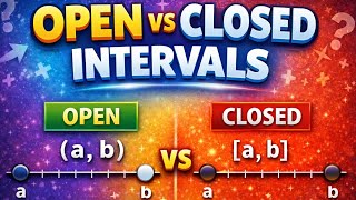 Intervals Part-I || Type of Intervals #class11maths #intervalnotation #mathematics 