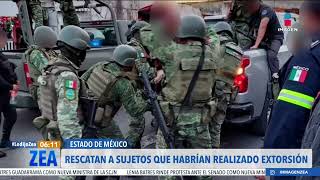Rescatan a dos sujetos de ser linchados en Ocuilan, Estado de México | Noticias con Francisco Zea