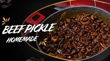 ബീഫ് അച്ചാർ | Beef Pickle - Kerala style Homemade Malayalam recipe | Beef Achar Recipe