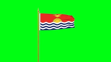 Kiribati - Flag 01 - World Flag Series - Sp Studio - Piyush Solanki