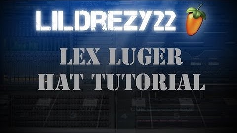 How to make Lex Luger Style Hats