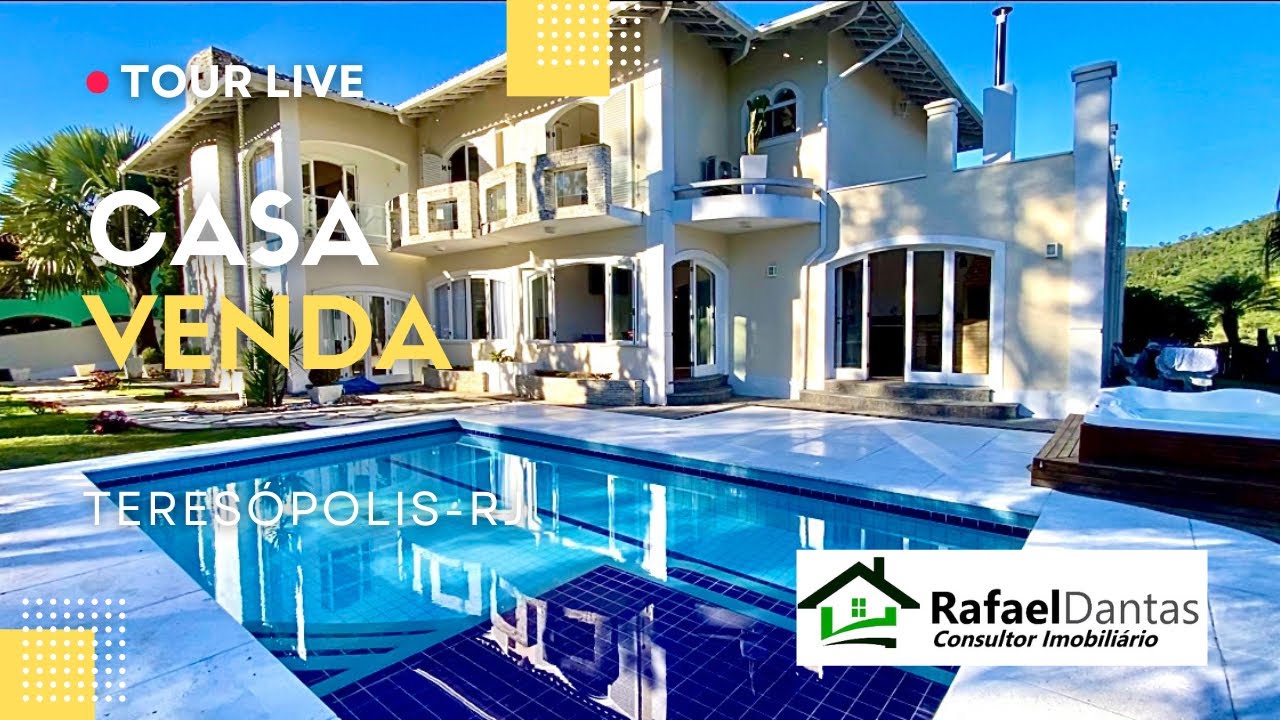 Casa à Venda em Teresópolis RJ / @rafaeldantasimoveis (21) 99925-1999 WhatApp