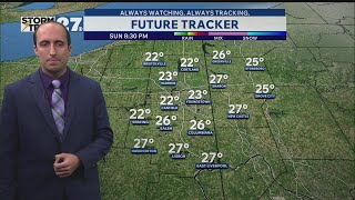 Clear, Cold, and Calm Sunday Night