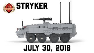 Stryker - Armored Fighting Vehicle - Custom Military Lego