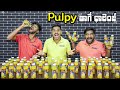 Ultimate Pulpy Orange Drinking Challenge With Punishment 🔥🔥 Telugu Experiments