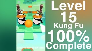 Rolling Sky Level 15 Kung Fu 100% Complete