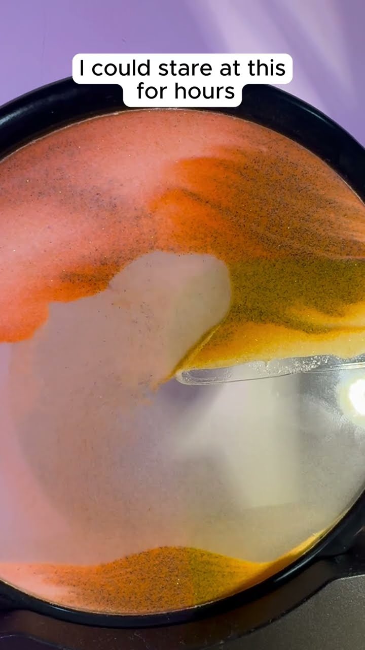 ? 3D Landscape Relaxing Flowing Sand Decoration - Product Link in Bio ( # 1899 ) ‪@MaviGadgets‬