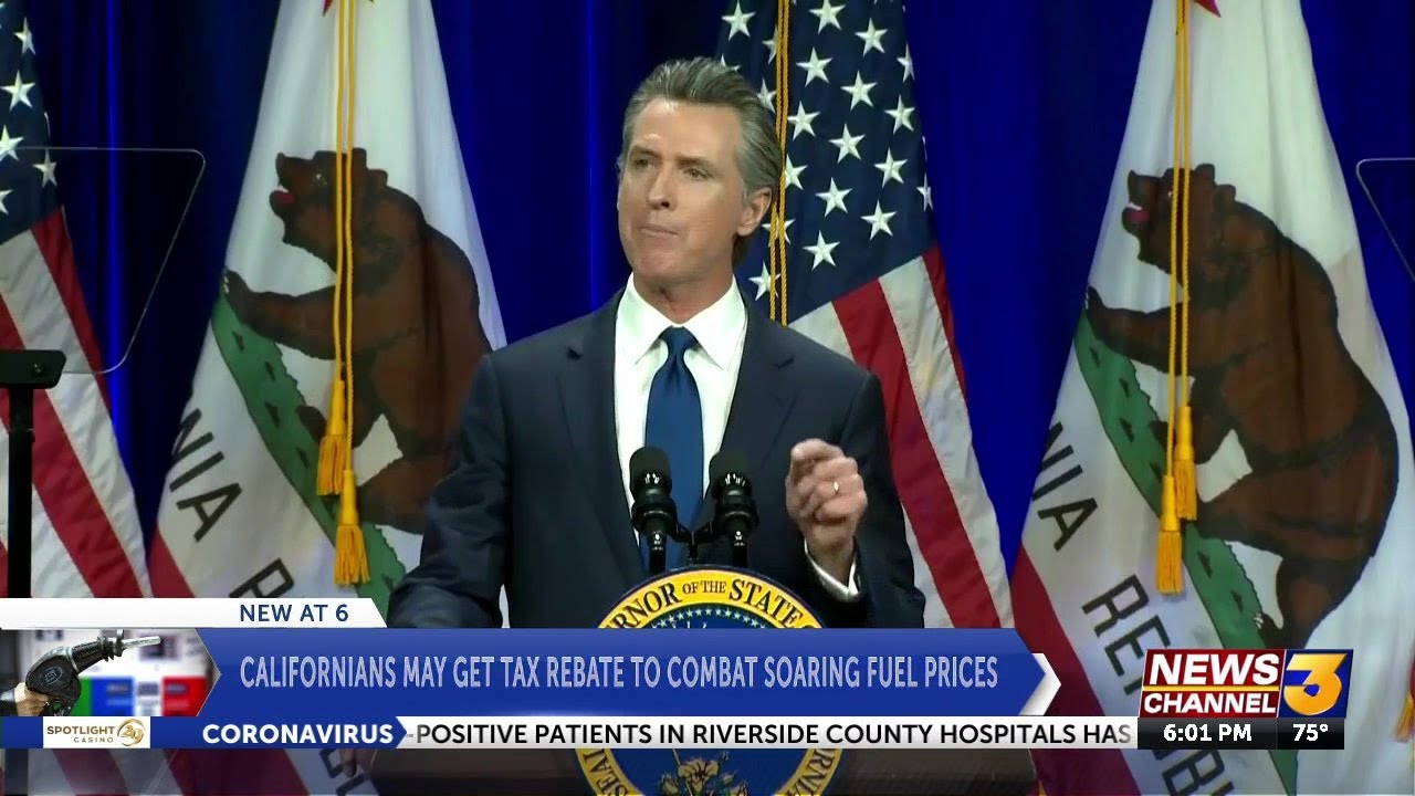 Newsom Proposes Gas Tax Rebate As California Prices Hit Highest In The 