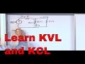 Kirchhoff's Laws in Circuit Analysis - KVL and KCL Examples - Kirchhoff's Voltage Law & Current Law