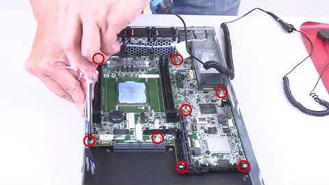 Lenovo ThinkSystem SE350 installing a system board assembly