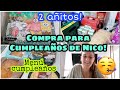 Compra para Cumpleaños de Nico/2 añitos! /Menú cumpleaños #cumpleaños#compra#familianumerosa