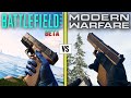 BATTLEFIELD 2042 (beta) vs Call of Duty MODERN WARFARE — Weapons Comparison