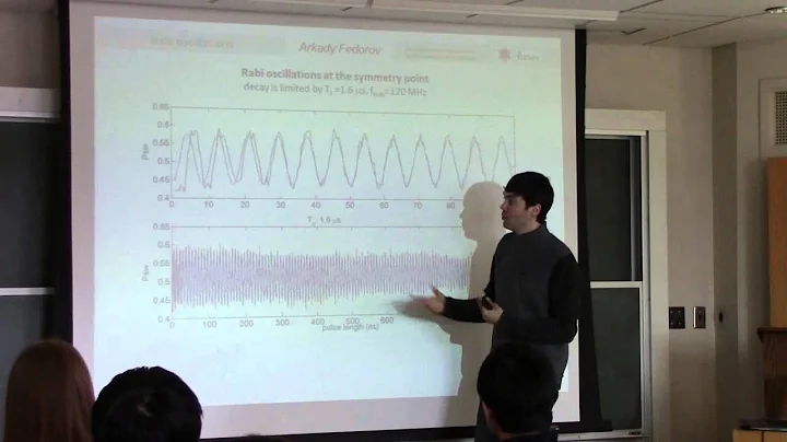 Quantum Transport, Lecture 16: Superconducting qubits